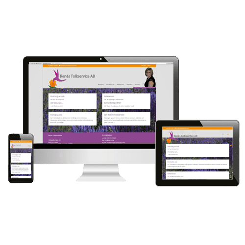 Renés Tolkservice webb